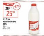 My Price Acidofilní mléko 3,6%