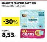 SALVIETTE PAMPERS BABY-DRY