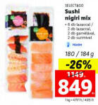 Sushi nigiri mix