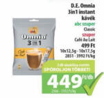 D.E. Omnia 3in1 instant kávék