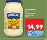 HELLMANN'S Sos de maioneză original