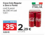 Coca-Cola Regular o Zero o Fanta