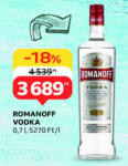 Romanoff vodka