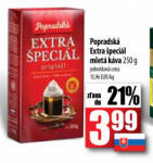 Popradská Extra špeciál mletá káva
