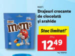 M&M's Drajeuri crocante de ciocolată și arahide