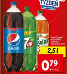 Pepsi/Pepsi Max/7UP/ Mirinda/ Mountain Dew