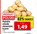 Polskie młode ziemniaki, luzem