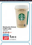 Starbucks Drinck Caffè Latte
