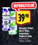 Dynybyl Violet Gin & Tonic, Amundsen Vodka & Soda