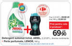 Detergent automat lichid, ARIEL + Perle parfumate LENOR