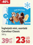 Înghețată mini, asortată Carrefour Classic