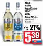 Klasik Hruška Kopaničiarska / Vodka jemná