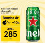 Heineken dobozos világos sör