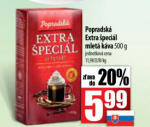Popradská EXTRA Extra špeciál mletá káva