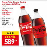 Coca-Cola, Fanta. Sprite, Kinley