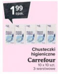 Chusteczki higieniczne Carrefour