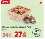 Miez de nucă, Carrefour la Piată