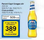 Peroni Capri üveges sör