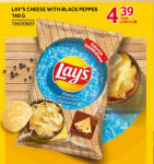 LAY'S CHEESE WITH BLACK PEPPER