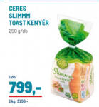 Ceres Slimmm toast kenyér