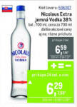 Nicolaus Extra jemná Vodka 38%
