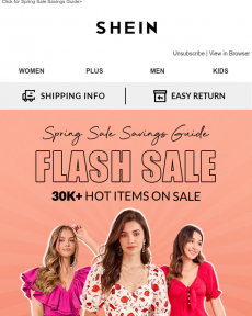 SHEIN - 30k+ Hot Items on Sale