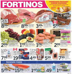 Fortinos flyer from Thursday 30.03.