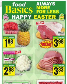 Food Basics flyer from Thursday 30.03.