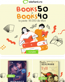 Elefant - BOOK50 și BOOKS40 la mii de titluri!