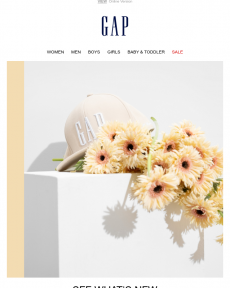 GAP - All of your favourites in one place