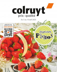 Catalogue Colruyt de du mercredi 05.04.