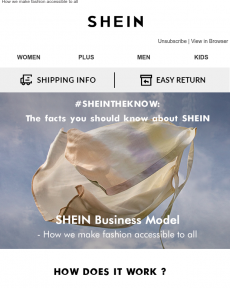 SHEIN - #SHEINtheknow: The facts you should know about SHEIN
