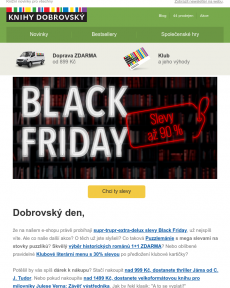 Knihy Dobrovský - Právě probíhá (nejen) Black Friday!