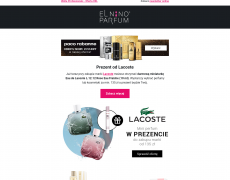 Elnino Parfum - ️ Prezent od Lacoste  Perfumy kwiatowe