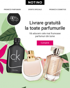 Notino -  TOATE parfumurile cu livrare gratuită!!