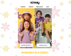 Sinsay -  Wiosenne kolekcje dla dzieci