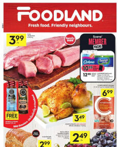 Foodland flyer from Thursday 13.04.