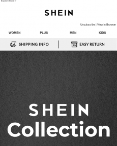 SHEIN - SHEIN Collection| Discover your style without limitations.