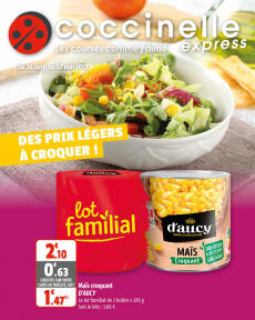 Catalogue Coccinelle Express de du mercredi 26.04.
