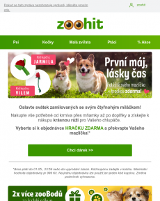 Zoohit.cz - DÁREK Z LÁSKY pro Vašeho mazlíčka!