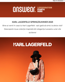 Answear - Karl Lagerfeld: Eleganță inconfundabilă