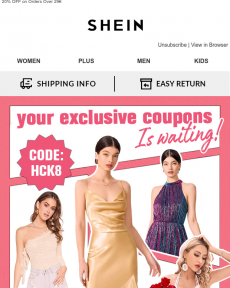 SHEIN - Re: You still have unused coupons in your account.