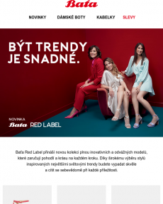 Baťa - Nová exkluzivní kolekce Baťa Red Label je tady!