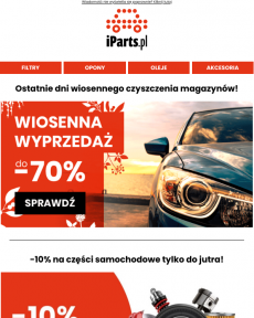 iParts.pl - ️ Wiosenne czyszczenie magazynów na iParts