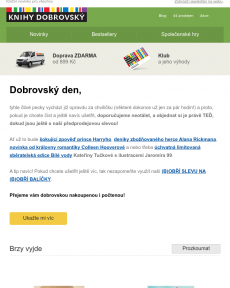 Knihy Dobrovský - ️ Poslední šance objednat se slevou ty nejočekávanější novinky