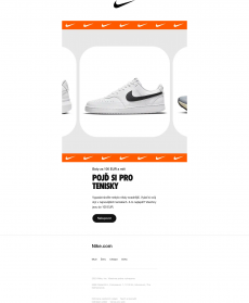 Nike - Kup si tenisky za míň než 100 EUR