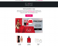 Elnino Parfum - Prezent od Cacharel  Niespodzianki od Calvin Klein