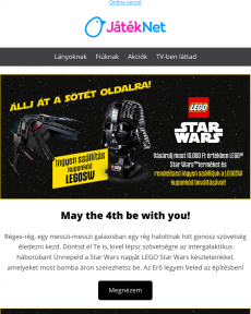 JátékNet - Az erő legyen veled! LEGO Star Wars szettek TOP áron!