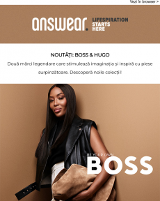 Answear - HUGO & BOSS: Descoperă brandurile Premium