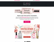 Elnino Parfum -  Majowy ekstra wybór  Wybierz prezent od Calvin Klein